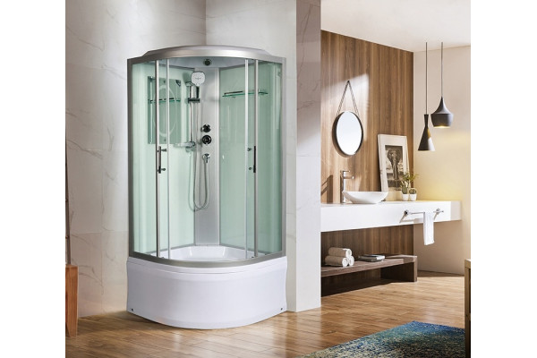 Душевая кабина Weltwasser WW500 Halle 1002 четверть круга, поддон глубокий