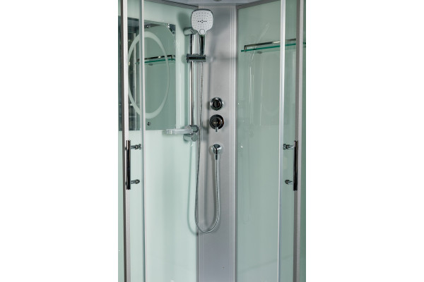 Душевая кабина Weltwasser WW500 Halle 1002 четверть круга, поддон глубокий