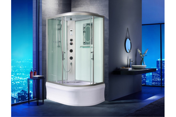 Душевая кабина Weltwasser WW500 Halle 1204 L прямоугольная-асимметричная, поддон глубокий