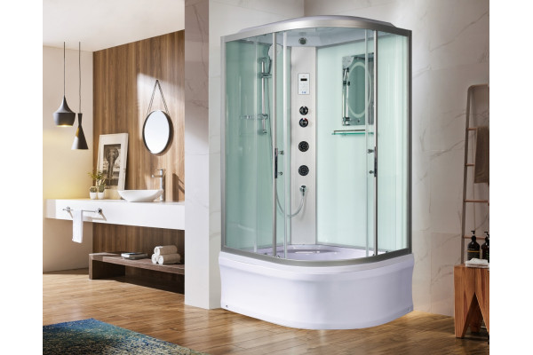 Душевая кабина Weltwasser WW500 Halle 1204 L прямоугольная-асимметричная, поддон глубокий