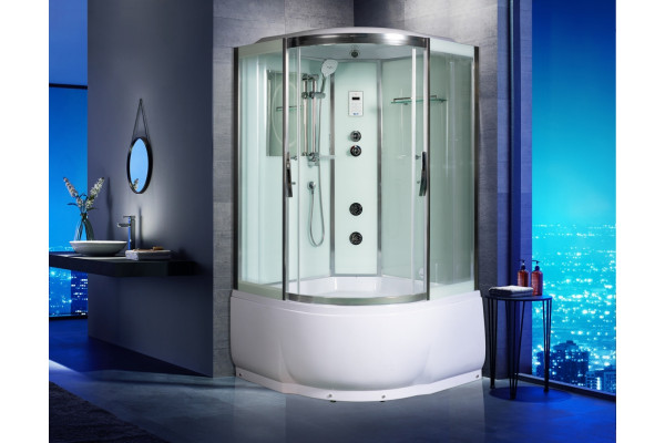 Душевая кабина Weltwasser WW500 Emmer 11055 четверть круга, поддон глубокий