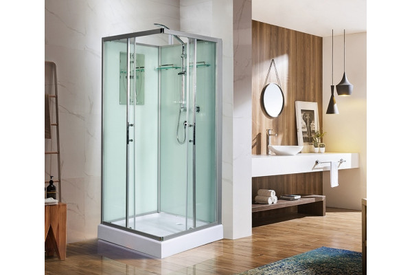 Душевая кабина Weltwasser WW500 Laine 801 квадратная, поддон средний