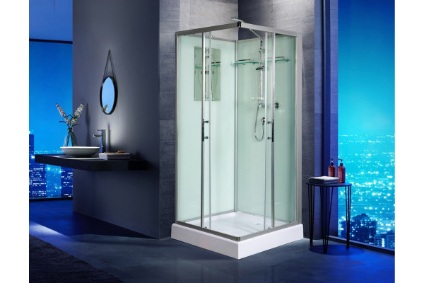 Душевая кабина Weltwasser WW500 Laine 901 квадратная, поддон средний