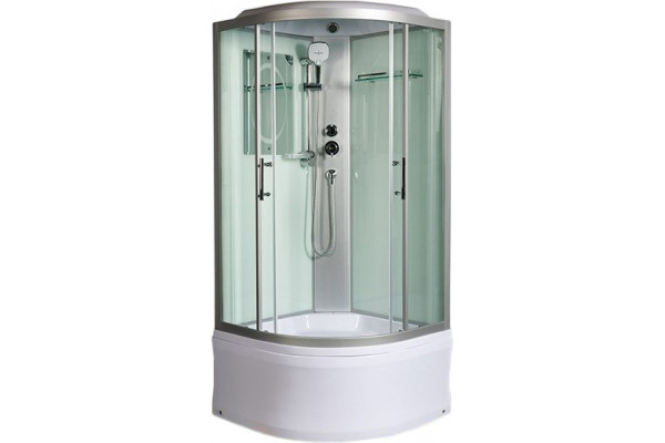 Душевая кабина Weltwasser WW500 Halle 802 четверть круга, поддон глубокий