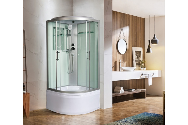 Душевая кабина Weltwasser WW500 Halle 802 четверть круга, поддон глубокий