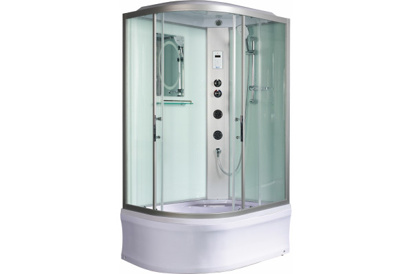 Душевая кабина Weltwasser WW500 Halle 1204 R прямоугольная-асимметричная, поддон глубокий