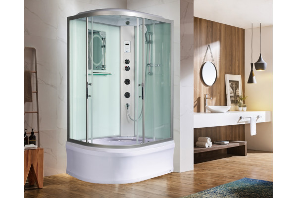 Душевая кабина Weltwasser WW500 Halle 1204 R прямоугольная-асимметричная, поддон глубокий