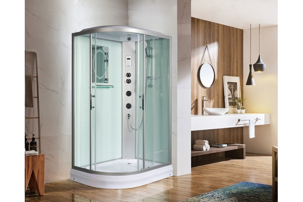 Душевая кабина Weltwasser WW500 Werra 1204 R прямоугольная-асимметричная, поддон средний