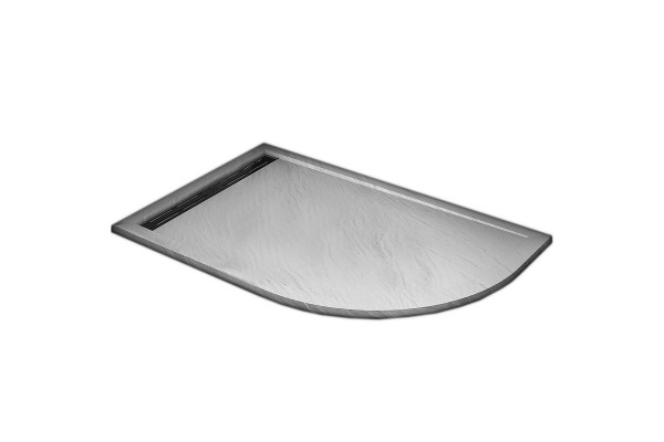 Поддон для душа из искусственного камня WeltWasser WW TRR 10080 STONE-WT L 100x80 белый прямоугольный-асимметричный, левый