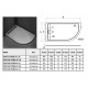 Поддон для душа из искусственного камня WeltWasser WW TRR 12080 STONE-WT L 120x80 белый прямоугольный-асимметричный, левый