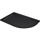 Поддон для душа из искусственного камня WeltWasser WW TRR 12080 STONE-BL L 120x80 черный прямоугольный-асимметричный, левый