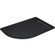 Поддон для душа из искусственного камня WeltWasser WW TRR 12080 STONE-BL R 120x80 черный правый,  в современном стиле