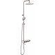 Душевая стойка Weltwasser WW DP 20251 WT хром/белая штанга 93 см, шланг 150 см