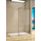 Душевая перегородка Weltwasser WW400 Walk-In 80G+30G стекло прозрачное, профиль хром