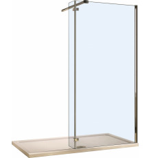 Душевая перегородка Weltwasser WW400 Walk-In 90G+30G стекло прозрачное, профиль хром