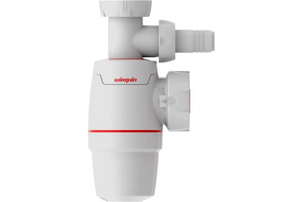 Сифон для раковины Wirquin Neo 30987070 белый, выпуск боковой