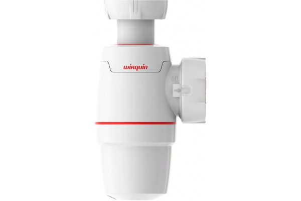 Сифон для раковины Wirquin Neo 30987068 белый, выпуск боковой