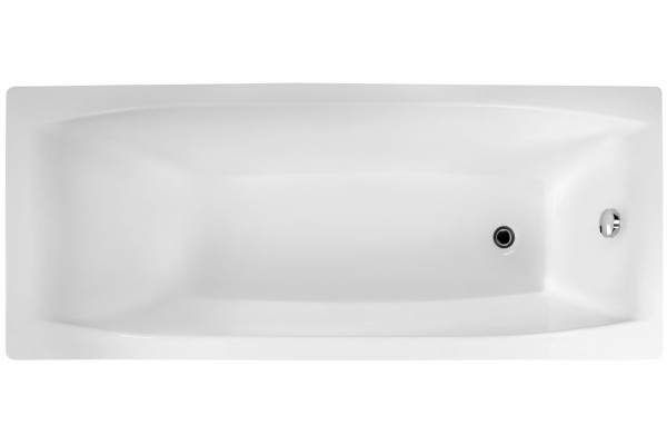 Чугунная ванна Wotte Forma 170x70 прямоугольная, встраиваемая, объем 195 л.