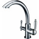 Смеситель Zorg Clean Water ZR 314 YF-33 для кухонной мойки однорычажный, хром