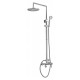 Душевая стойка Zorg Antic AZR 700 DS-6-12 SL цвет серебро, штанга 92.7 см