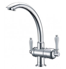 Смеситель Zorg Clean Water ZR 327 YF для кухонной мойки однорычажный, высота излива 27.5 см