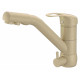 Смеситель Zorg Clean Water ZR 400 KF-12 шампань для кухонной мойки однорычажный, бежевый
