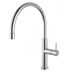 Смеситель Zorg Inox Essu SZR-1371-19 для кухонной мойки однорычажный, хром