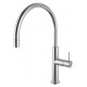 Смеситель Zorg Inox Essu SZR-1371-19 для кухонной мойки однорычажный, хром