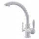 Смеситель Zorg Clean Water ZR 314 YF-33 white для кухонной мойки однорычажный, белый