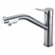 Смеситель Zorg Clean Water ZR 401 KF для кухонной мойки однорычажный, хром