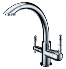 Смеситель Zorg Clean Water ZR 314 YF-11 для кухонной мойки однорычажный, хром