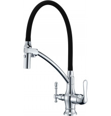 Смеситель Zorg Sanitary ZR 347-6 YF для кухонной мойки однорычажный, высота излива 20 см