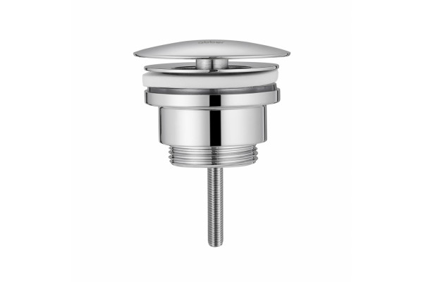 Донный клапан ABBER AF0012 без перелива, фиксированный, хром