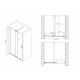 Душевая дверь ABBER Komfort AG90120