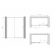 Душевая дверь ABBER Komfort AG93170B