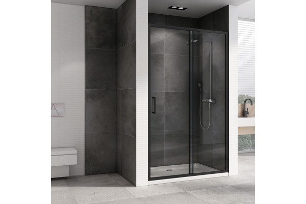 Душевая дверь ABBER Schwarzer Diamant AG30140B5