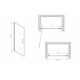 Душевая дверь ABBER Sonnenstrand AG04080M