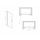 Душевая дверь ABBER Sonnenstrand AG04090B