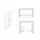 Душевая дверь ABBER Sonnenstrand AG07090B