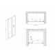 Душевая дверь ABBER Sonnenstrand AG07120B