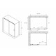 Душевой уголок ABBER Komfort AG93130-S102