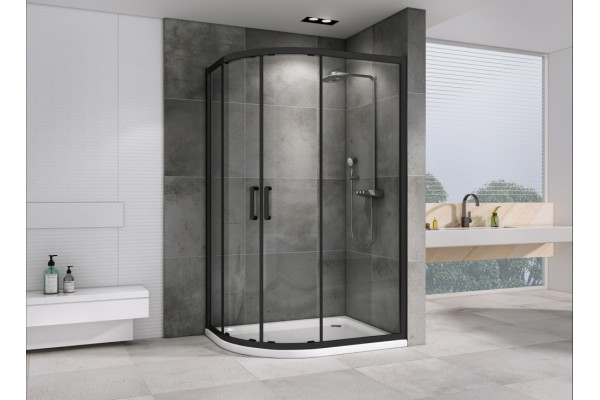 Душевой уголок ABBER Schwarzer Diamant AG01180B