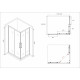 Душевой уголок ABBER Schwarzer Diamant AG02129MH