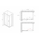 Душевой уголок ABBER Schwarzer Diamant AG301005-S705