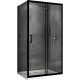Душевой уголок ABBER Schwarzer Diamant AG30100B-S85B