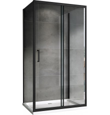 Душевой уголок ABBER Schwarzer Diamant AG30100B-S85B-S85B