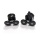Душевой уголок ABBER Schwarzer Diamant AG30110BH-S50B-S50B