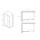 Душевой уголок ABBER Schwarzer Diamant AG301205-S905