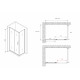 Душевой уголок ABBER Schwarzer Diamant AG301405-S705