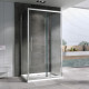 Душевой уголок ABBER Schwarzer Diamant AG30170H-S75-S75